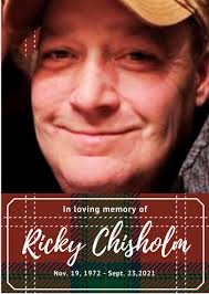 Ricky Chisholm Obituary September 23, 2021
