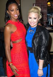 Have They Got The X Factor Demi Lovato Is Electric In Blue As She Poses With New Judges Kelly Rowland And Paulina Rubio Demi Lovato Celebrity Fashion Outfits Kelly Rowland