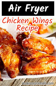Air Fryer Chicken Wings Made From Thawed Or Frozen Wings Recipe Air Fryer Chicken Chicken Wing Recipes Air Fryer Chicken Wings