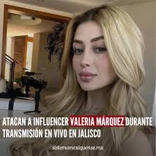 ⚠️ Valeria Márquez, influencer de 23 años, fue asesinada en su estética en  #Zapopan durante una transmisión en vivo. La Fiscalía de Jalisco investiga  el caso como feminicidio.
