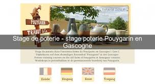 Stage De Poterie Stage Poterie Pouygarin En Gascogne Cours Artistique