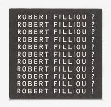 George Maciunas Name Card For Robert Filliou C 1964 Fluxus Name Cards Names
