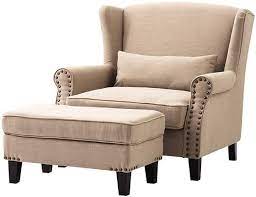 Zoey Armchair With Ottoman Armchair With Ottoman Furniture Arm Chairs Living Room