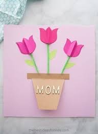 Mom is a shining star! Mother S Day Card Kid Crafts Cards For Mom A More Crafty Life