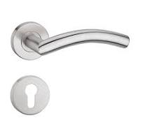 OEM ODM Internal Door 304 Stainless Steel Tube Lever Door Handle Security  Aluminum Door Handle