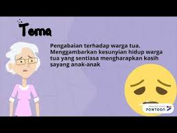 Kesunyian hidup yang dilalui oleh golongan warga tua. Sajak Erti Hidup Bererti Disediakan Oleh Cikgu Punitha Lessons Blendspace