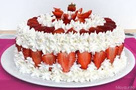 Torta Alle Fragole Ricetta Torta Alle Fragole Di Misya Nel 2020 Dolci Per La Festa Della Mamma Dolci Idee Alimentari