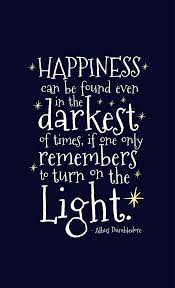 Happiness Can Be Found Even In The Darkest Of Times Dumbledore Happiness Can Be Found Even In The Darkest Of Times Hp3 Dumbledore Quote Window Curtains Dumbledore Quotes Dumbledore The Darkest