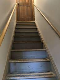Moving The Stairs Maximized Our Space Beams To Basements