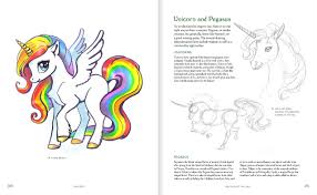 Coloring or colouring may refer to: Amazon Com How To Draw Magical Mythological Creatures Create Unicorns Dragons Gryphons And Other Fantasy Animals From Legend 9781580935241 Amberlyn J C Books