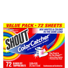 Vinegar works in the same way, and will not leave your laundry with an odor. Shout Color Catcher Protect From Color Bleeding Shout