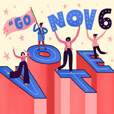 Vote By Mary Kate Mcdevitt Vote Poster Friends Illustration Creative Lettering