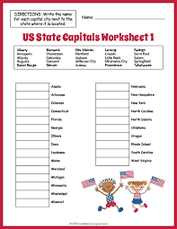 What should your child be reading over the summer? States And Capitals Practice What S That State 1 Worksheets 99worksheets