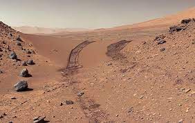 Curiosity S Color View Of Martian Dune After Crossing It Curiosity Rover Astronomy Pictures Curiosity Mars