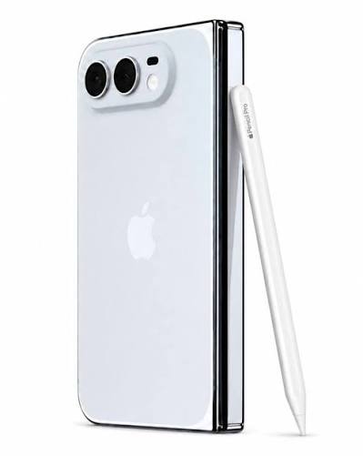 Apple has reportedly tested a new Apple Pencil designed for its upcoming foldable iPhone. 📱✏️ According to Mark Gurman, the stylus could magnetically attach to the side of the device, potentially offering