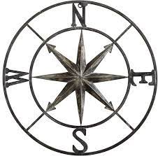 4.5 out of 5 stars. Decorative Round Metal Compass Wall Decor 30 Black Etsy Compass Wall Decor Compass Wall Art Metal Tree Wall Art