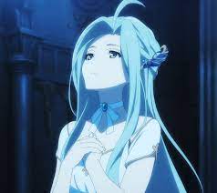 Granblue Fantasy Anime Blue Hair Blue Anime Blue Haired Anime