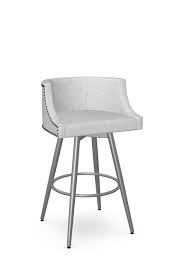 Maybe you would like to learn more about one of these? Amisco Radcliff Swivel Stool W Hammered Nailheads On Back