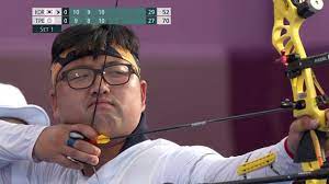 김우진 선수가 양궁 남자 개인 8강 경기에서 패배했습니다. Pgxuzrv0vjekom