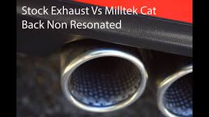 Polo gti 2019 gpf opf dsg pops inside cabine milltek sport exhaust. Volkswagen Polo Gti 9n3 Stock Exhaust Vs Milltek Non Resonated Cat Back Exhaust By Car S Engineering