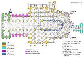 Fig 9 chartres cathedral floor plan with linear and circular alignments plus measured fibonacci numbers. The Buttresses And Roof Of Chartres Cathedral France Zone At Abelard Org