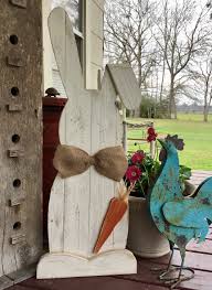 Pallet Bunny Etsy Woodworkingdiypallet Diy Ostern Ostern Basteln Holz Osterprojekte