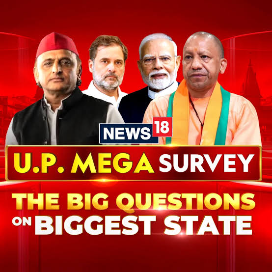 News18 on X: "Uttar Pradesh gears up for a high-stakes political battle! Who is leading the race ahead of the 2027 Assembly elections? Which way is the voter mood swinging, and what