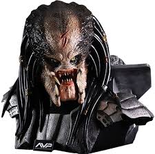 Predator alien painting, predator, face, heroes, head png. Alien Vs Predator Scar Predator Life Size Bust By Coolprops Sideshow Collectibles