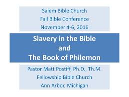Read the book of philemon online. Slavery In The Bible And The Book Of Philemon Ppt Download