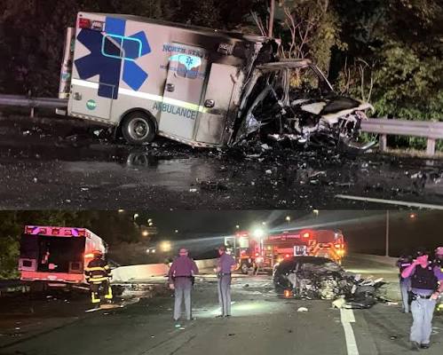 Paramedic Ashley Moore was tending to a patient in the ambulance when it  was struck, county officials in North Carolina said. Details:  https://www.fox5vegas.com/2026/07/07/man-accused-driving-impaired-crashing-into-ambulance-killing-paramedic-officials  ...