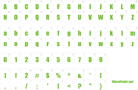 If you want to create professional printout, you should consider a commercial font. Download Free Font Impact