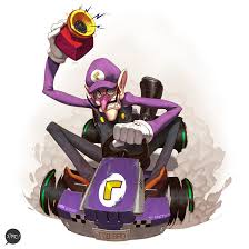 Waluigi By Pacman23 Super Mario Art Mario Fan Art Mario Kart Wii