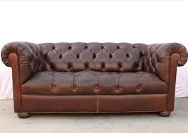 Incredible Vintage 72 Ethan Allen Tobacco Brown Leather Chesterfield Sofa Brown Leather Chesterfield Sofa Red Leather Sofa Modern Leather Sofa