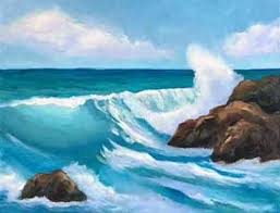 Watercolor pencils are a great alternative to real paint if you're a beginner. How To Paint Ocean