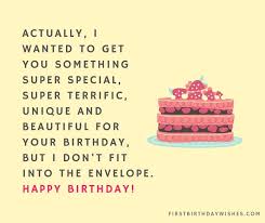 45 Best Funny Birthday Wishes For Him 2022 First Birthday Wishes