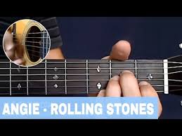 Angie is a song by rock and roll band the rolling stones, featured on their 1973 album goats head soup. Rolling Stones Angie Guitar Tutorial Youtube