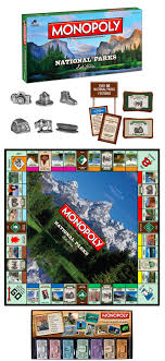 Monopoly National Parks Edition The Op Games National Parks National Park Foundation Monopoly