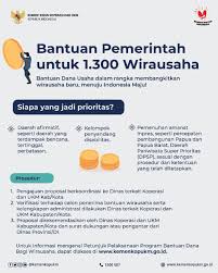 Pemerintah melalui program bantuan langsung tunai (blt) menyasar 12 juta pelaku umkm untuk realisasi percepatan cara untuk mendapatkan bantuan umkm sebesar rp 2,4 juta cukup mudah. M8obbtb9vjlzwm