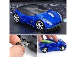The car wireless mouse most suitable for laptop user and pc user. New 3d Ferrari 1200dpi Car Mouse Shape Usb Optical Wireless Mouse Gaming Cool Mouse In Blue Newegg Com