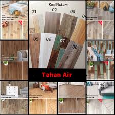 Untuk itu, kamu perlu menambahkan sedikit dekorasi dengan memasang hiasan dinding. Stiker Lantai Vinyl Wallpaper Dinding Vinyl Parket Lantai Vinyl Motif Kayu Premium Tebal 2mm Shopee Indonesia