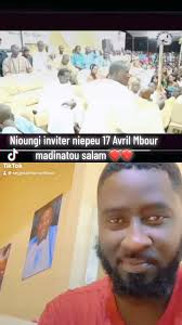Nioungi inviter niepeu 17 Avril Mbour madinatou salam ❤️❤️
