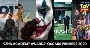 Here are all the 2020 oscar winners. 92nd Academy Awards Oscars Winners 2020 Complete List Prayan Animation