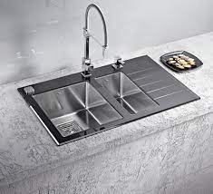 Our expert staff has reviewed some of the best kitchen sinks currently available on the market. Glass Kitchen Sinks Black White Custom Colours Olif