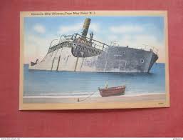 $4.00 + $1.50 shipping + $1.50 shipping + $1.50 shipping. Unclassified Concrete Ship Atlantus Cape May Point New Jersey Ref 4880
