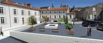 Angouleme Residence Henri Dunant Vue Facade Ouest Facade Aire Urbaine Nouvelle Aquitaine