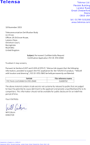 Cover letters and references write to a specific person, using his or her name and title. 2nxd Telecell With Location And Dimming Control Cover Letter System Description Telensa