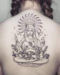 Image May Contain 1 Person Closeup Virgo Tattoo Virgo Tattoo Designs Tattoos
