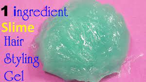 Diy hair gel slime and sugar testing no glue water slime recipes. Diy Slime Hair Styling Gel 1 Ingredient Easy Youtube