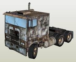 Caminhao A Pedal Truck Junior Magic Toys Papermau Transformers Optimus Prime Evasion Mode T4 Paper Modelbyelso Craft Optimus Optimus Prime Transformers Optimus Prime