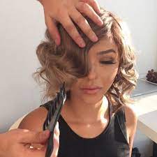 Glamhairartist On Instagram Short Hair Tutorial Is Here Dolls How To Glamorous Curls By Emre Short Hair Tutorial Short Hair Styles Curly Hair Styles